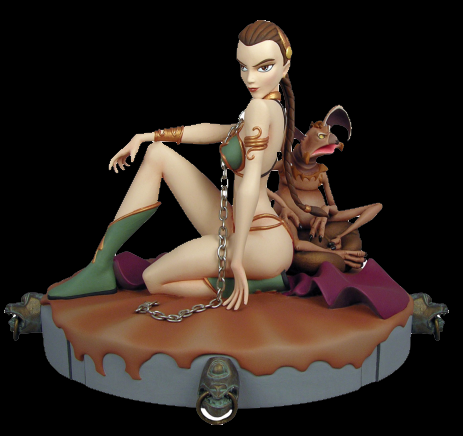 Sexy slave Princess Leia statue is vender's biggest request Shocker