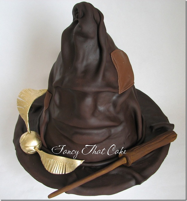 Harry Potter's Sorting Hat cake